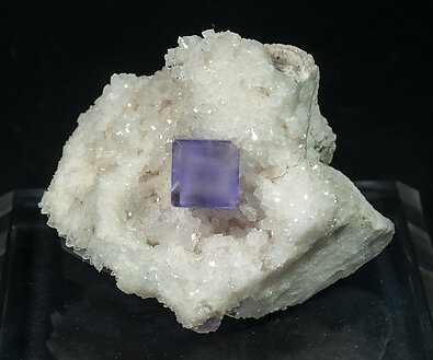 Fluorite with Quartz