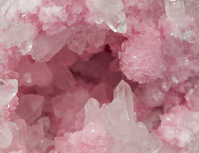 Rhodochrosite with Quartz and Sphalerite