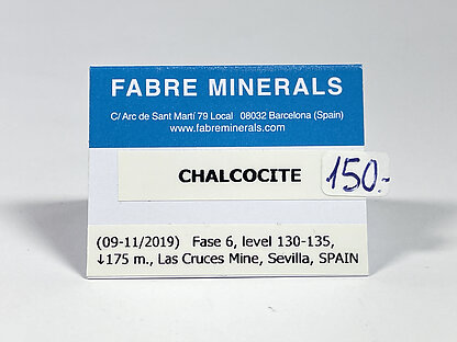Chalcocita con Pirita