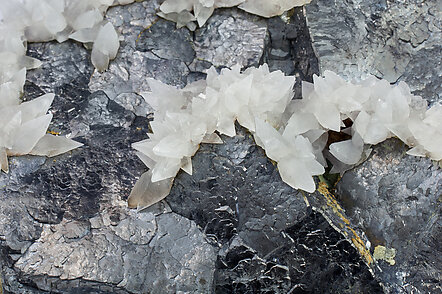 Galena with Calcite