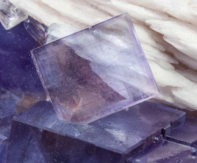 Fluorite with Baryte