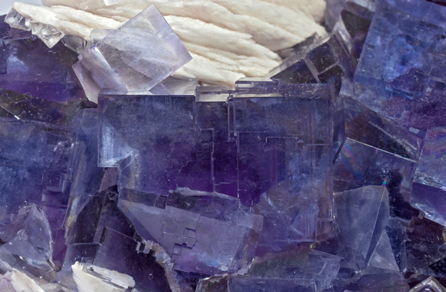 Fluorite with Baryte