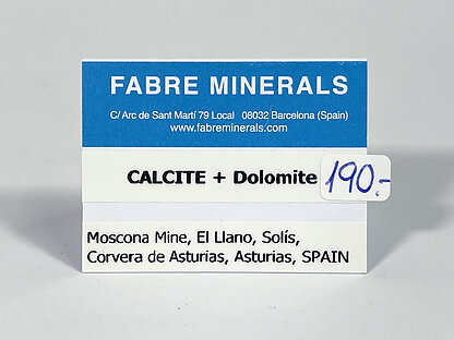 Calcite with Dolomite