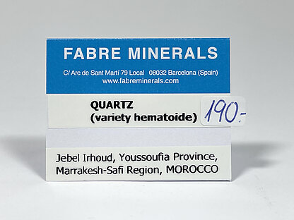 Cuarzo (variedad hematoide)