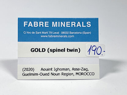 Oro (macla de la espinela)