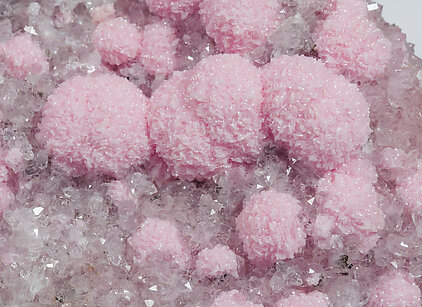 Rhodochrosite with Quartz and Sphalerite