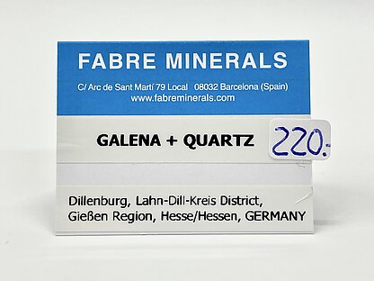 Galena with Quartz