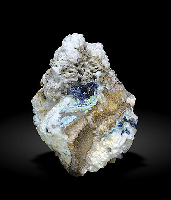 Cuprodongchuanite with Veszelyite and Hemimorphite