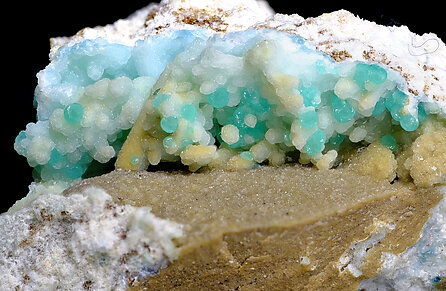 Cuprodongchuanite with Calcite
