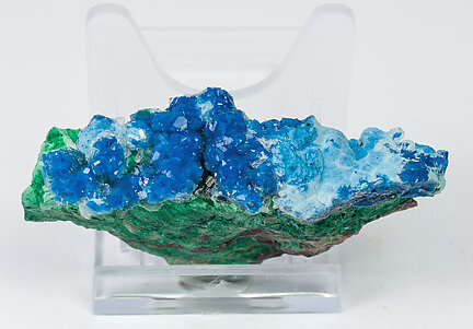 Shattuckite with Quartz, Malachite and Chrysocolla