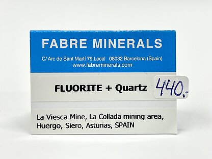 Fluorita con Cuarzo