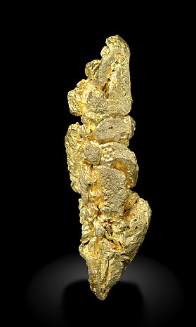 Gold (spinel twin). Rear / Photo: Joaquim Calln