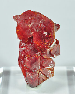 Vanadinite with Calcite