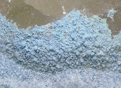 Aurichalcite (variety zeiringite) with Calcite and Co-bearing Calcite