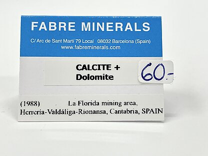 Calcite with Dolomite