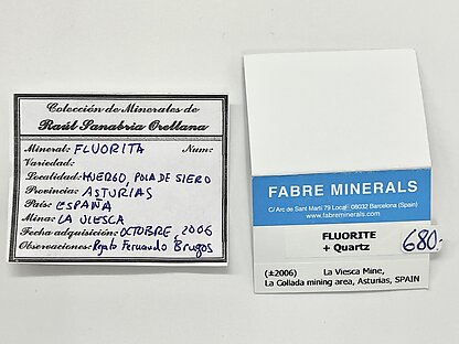 Fluorita con Cuarzo