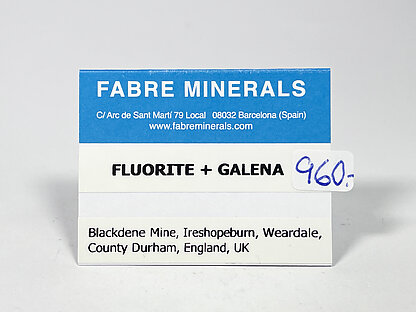 Fluorite with Galena