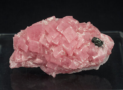 Rhodochrosite with Chalcopyrite