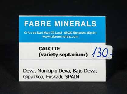 Calcite (variety septarium)
