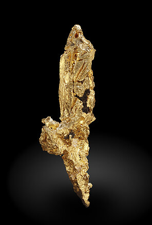 Gold (spinel twin). Rear / Foto: Joaquim Calln