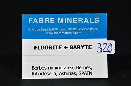Fluorite with Baryte