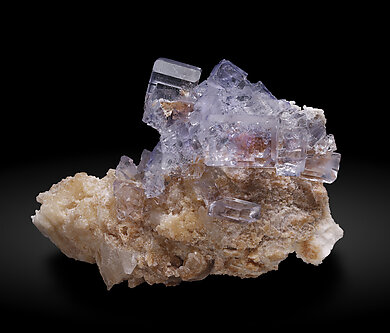 Fluorite with Calcite