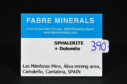 Sphalerite with Dolomite