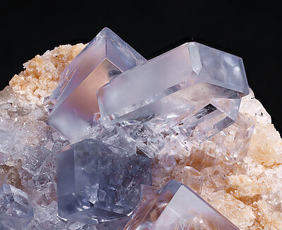 Fluorite with Calcite