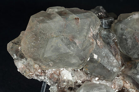 Fluorite with Baryte and Quartz. 