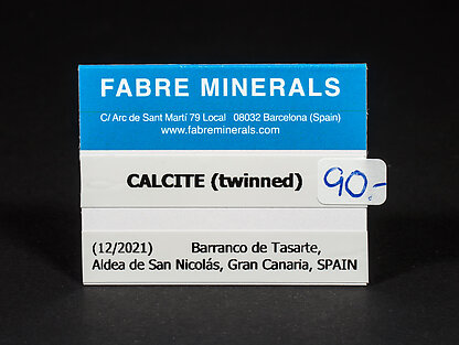 Calcite (twinned)