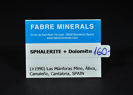 Sphalerite with Dolomite