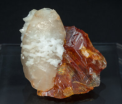 Sphalerite with Calcite and Dolomite