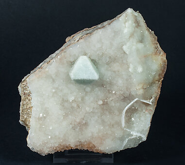 Quartz coating Fluorite