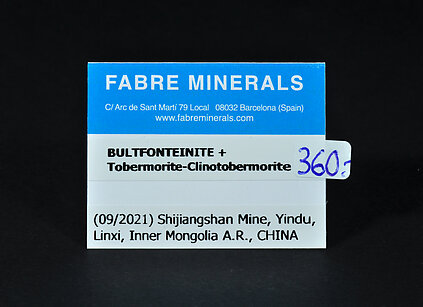 Bultfonteinite with Tobermorite (Group)