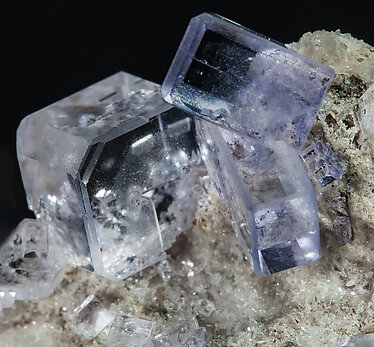 Fluorite with Calcite