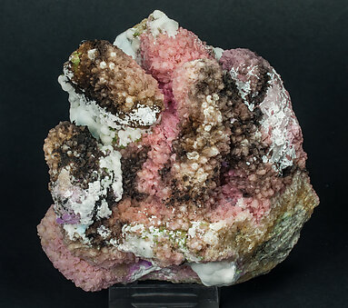 Talmessite coating Calcite with manganese oxides