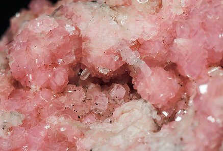 Rhodochrosite with Quartz and Pyrite