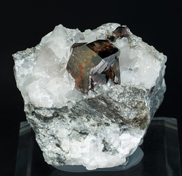 Cassiterite with Quartz. 