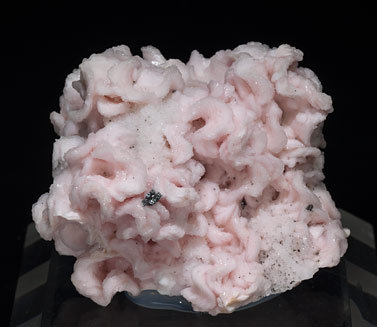 Rhodochrosite with Quartz and Bournonite. Rear