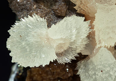 Calcite with Dolomite, Galena, Sphalerite and Chalcopyrite. 