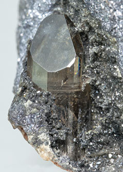 Phosgenite on Galena. 