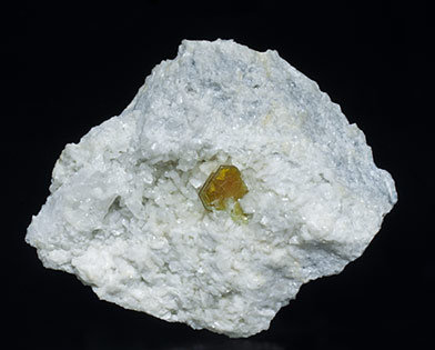 Hydroxylbastn�site-(Ce) with Dolomite, Calcite and Quartz. 