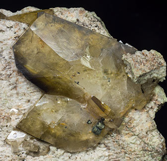 Baryte with Pyrite. 