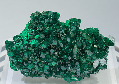 Dioptase with Cerussite. 