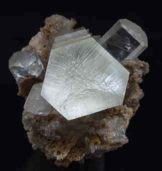 Doubly terminated Calcite. Top