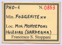 Phosgenite with Galena