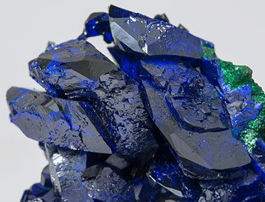 Azurite with Malachite. 