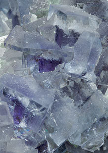 Fluorite with Baryte and Quartz. 