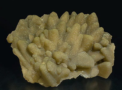 Smithsonite pseudo Calcite with Calcite. 