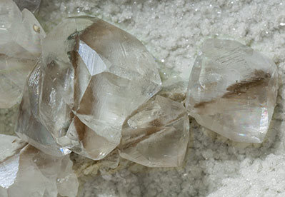 Calcite with Quartz. 